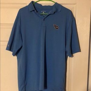 NFL Titans Antigua Golf Polo